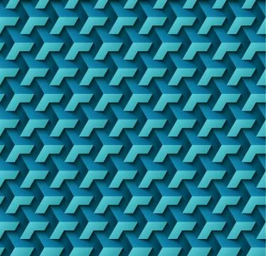 Vector paper cut geometric modern background Illustrazione stock