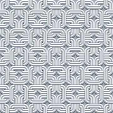 Vector paper cut geometric modern background. Stock Illustration