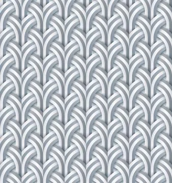 Vector paper cut geometric modern background. Illustrazione stock