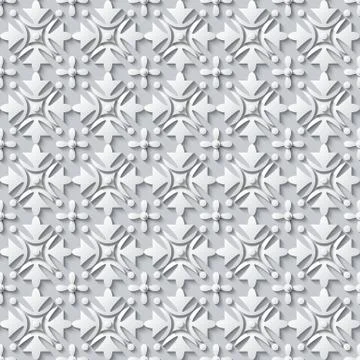 Vector paper cut geometric modern background. Illustrazione stock