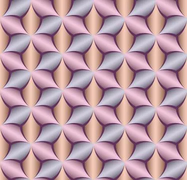 Vector paper cut geometric modern background Stock Illustration
