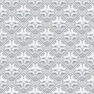 Vector paper cut geometric modern background. Stock Illustration