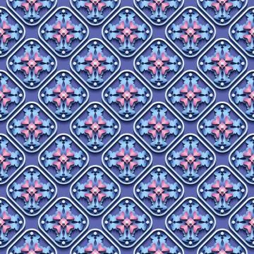 Vector paper cut geometric modern background Stockillustratie