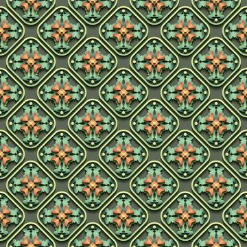 Vector paper cut geometric modern background Illustrazione stock