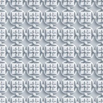 Vector paper cut geometric modern background. イラスト素材
