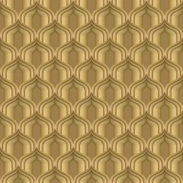 Vector paper cut geometric modern background Stock Illustration