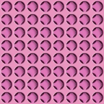 Vector paper cut geometric modern background 库存插图