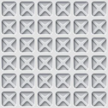 Vector paper cut geometric modern background. イラスト素材