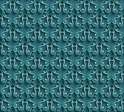 Vector paper cut geometric modern background Stock Illustration