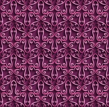 Vector paper cut geometric modern background Stock Illustration