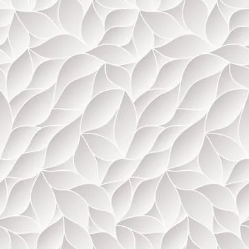 Vector paper cut geometric nature modern background. Illustrazione stock