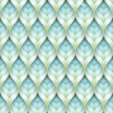 Vector paper cut nature modern background. Stock Illustration