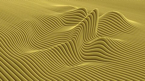 Vector paper cut waves modern background. Ilustração Stock