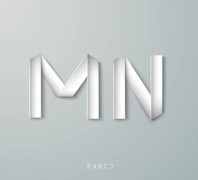 Vector Paper Graphic Alphabet Stock Illustration