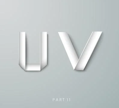 Vector Paper Graphic Alphabet Stock Illustration