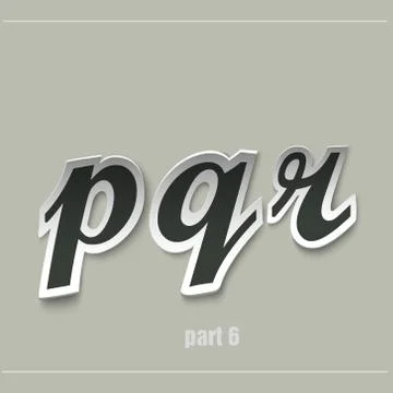 Vector Paper Graphic Alphabet Stock Illustration