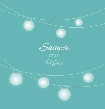 Vector paper lantern Stock Illustration