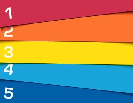 Vector paper options background for your business message Stock Illustration