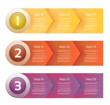 Vector Paper Progress Background. eps 10 Stock Illustration