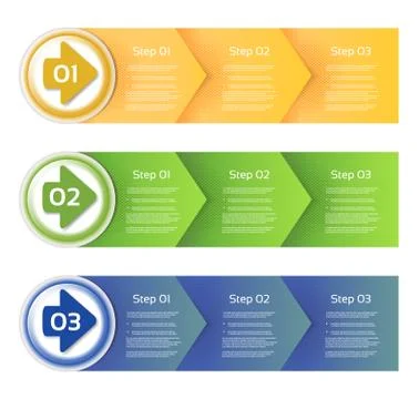 Vector Paper Progress Background. eps 10 Stock Illustration