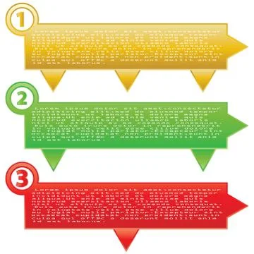 Vector paper progress background Stock Illustration