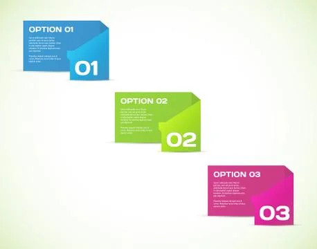 Vector Paper Progress background Stock Illustration