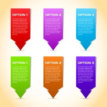 Vector Paper Progress background 스톡 일러스트