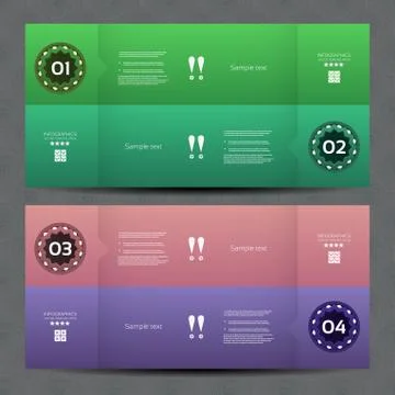 Vector Paper Progress background / product choice or version. Stock Illustration