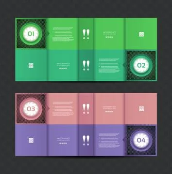 Vector Paper Progress background / product choice or version. Stock Illustration