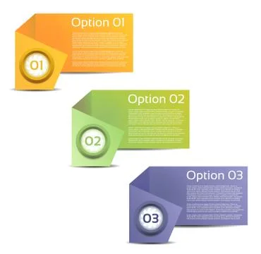 Vector Paper Progress Background / Product Choice or Version. eps 10 Stock Illustration