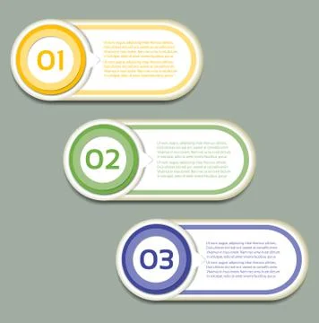 Vector Paper Progress Background / Product Choice or Version. eps 10 Stock Illustration