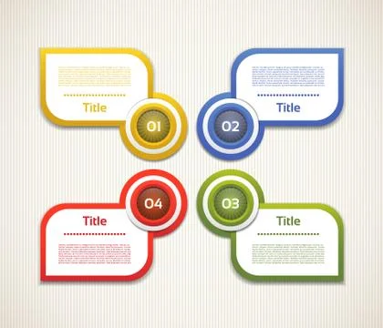 Vector Paper Progress Background / Product Choice or Version. eps 10 Stock Illustration