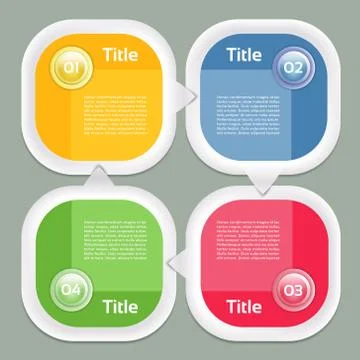 Vector Paper Progress Background / Product Choice or Version. eps 10 Stock Illustration