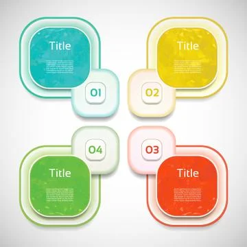 Vector Paper Progress background / product choice or version. Stock Illustration