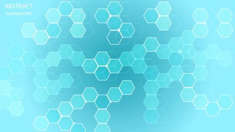 Vector particles in the form of abstract waves. EPS 10. Stock Illustration