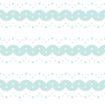 Vector Pastel Abstract Sea Waves seamless pattern background. Perfect for fabric 스톡 일러스트