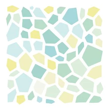 Vector pastel colors various abstract shapes. Cute Boho nursery clipart. Hand Stock-Illustration
