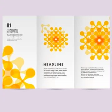 Vector pattern with abstract figures Stock Illustration