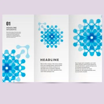 Vector pattern with abstract figures Stock Illustration