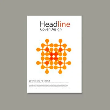 Vector pattern with abstract figures Illustrazione stock