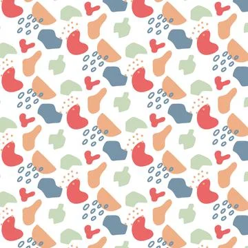 Vector pattern with abstractions . Stock Illustration