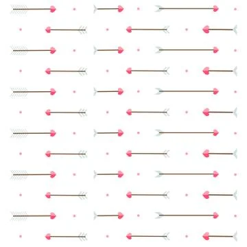 Vector pattern with arrows. Stock Illustration