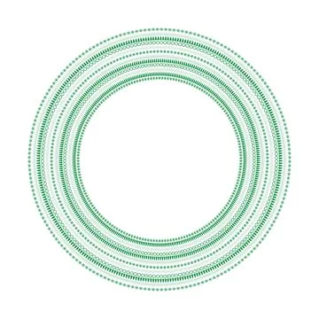 Vector pattern of author's brushes with Christmas trees, snowflakes. 스톡 일러스트