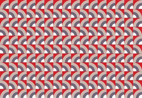 Vector pattern background. Mosaic decor clean geometric design. 스톡 일러스트