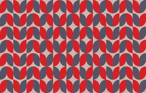 Vector pattern background. Mosaic decor clean geometric design 스톡 일러스트