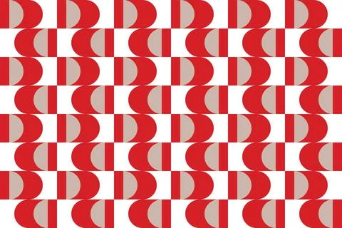 Vector pattern background. Mosaic decor clean geometric design Illustrazione stock