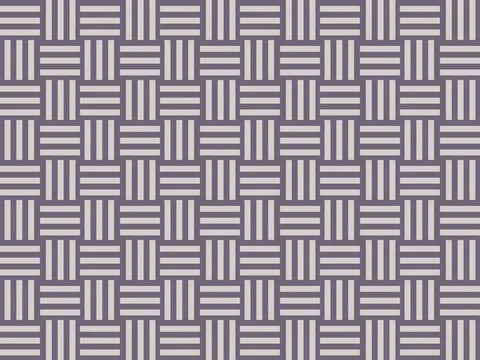 Vector pattern background. Mosaic decor clean geometric design Stock Illustration