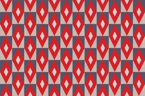 Vector pattern background. Mosaic decor clean geometric design Illustrazione stock