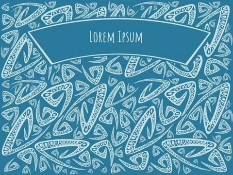 Vector pattern decoration Stock Illustration