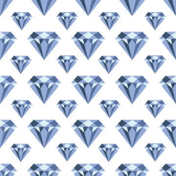 Vector pattern with diamonds. Seamless pattern can be used for wallpaper Stock Illustration